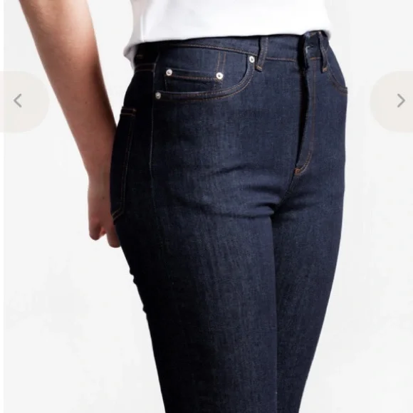 Acne Dark Blue Skinny Jeans - Picture 3 of 15